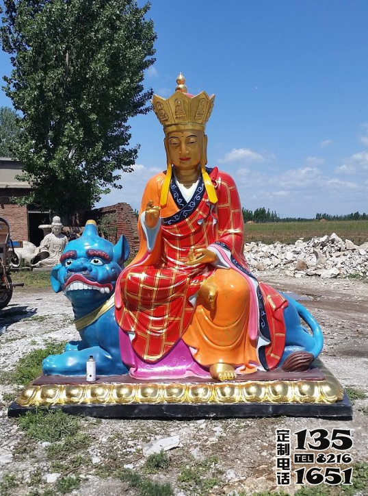 戶外景區(qū)大型玻璃鋼彩繪佛像地藏王雕塑 戶外景區(qū)大型玻璃鋼彩繪佛像地藏王雕塑