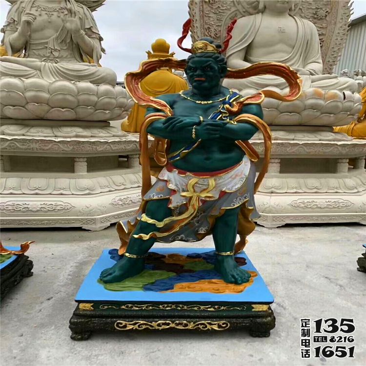 玻璃鋼彩繪大型人物景觀神話人物十二神將雕塑 玻璃鋼彩繪大型人物景觀神話人物十二神將雕塑