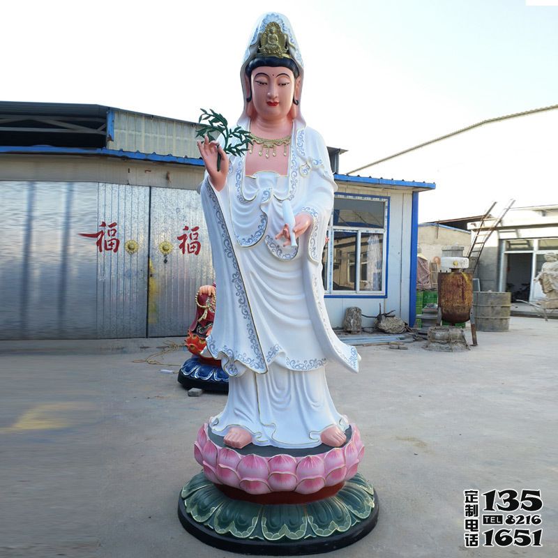 玻璃鋼彩繪戶(hù)外景區(qū)滴水觀音雕塑 玻璃鋼彩繪戶(hù)外景區(qū)滴水觀音雕塑